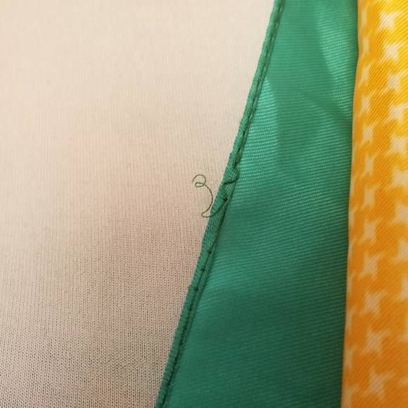 Relisted -Vintage Jaques Piaget scarf houndstooth long - Picture 10 of 12